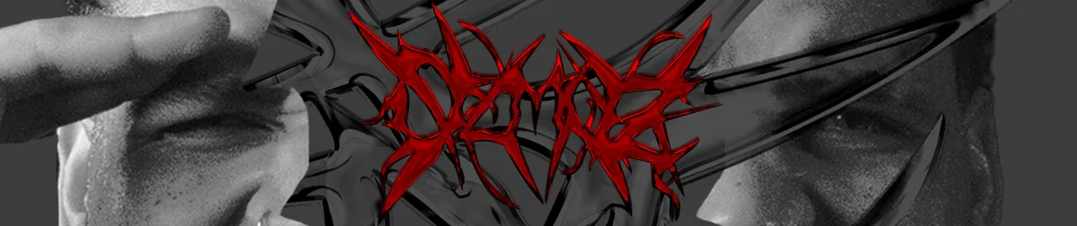 Hard techno and industrial techno SoundCloud banner artwork